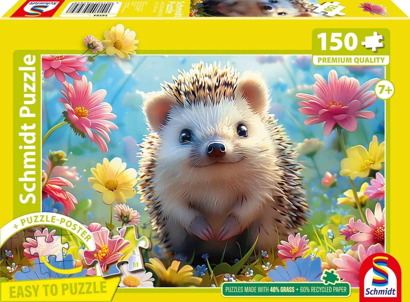 Schmidt Spiele Kinder Puzzle 150 Teile Igelchen Bunt