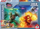 Schmidt Spiele Puzzle Schleich Eldrador Kampf der Welten 200 Teile Bild 2
