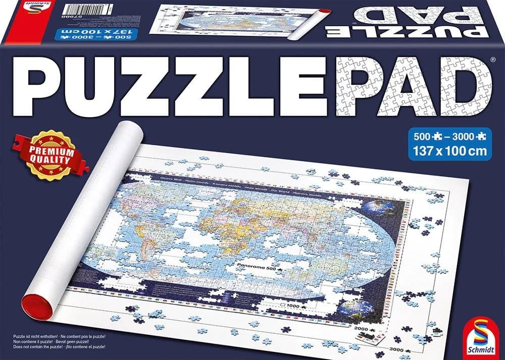 Schmidt Spiele Puzzleunterlage PuzzlePad® aus Filz Weiß