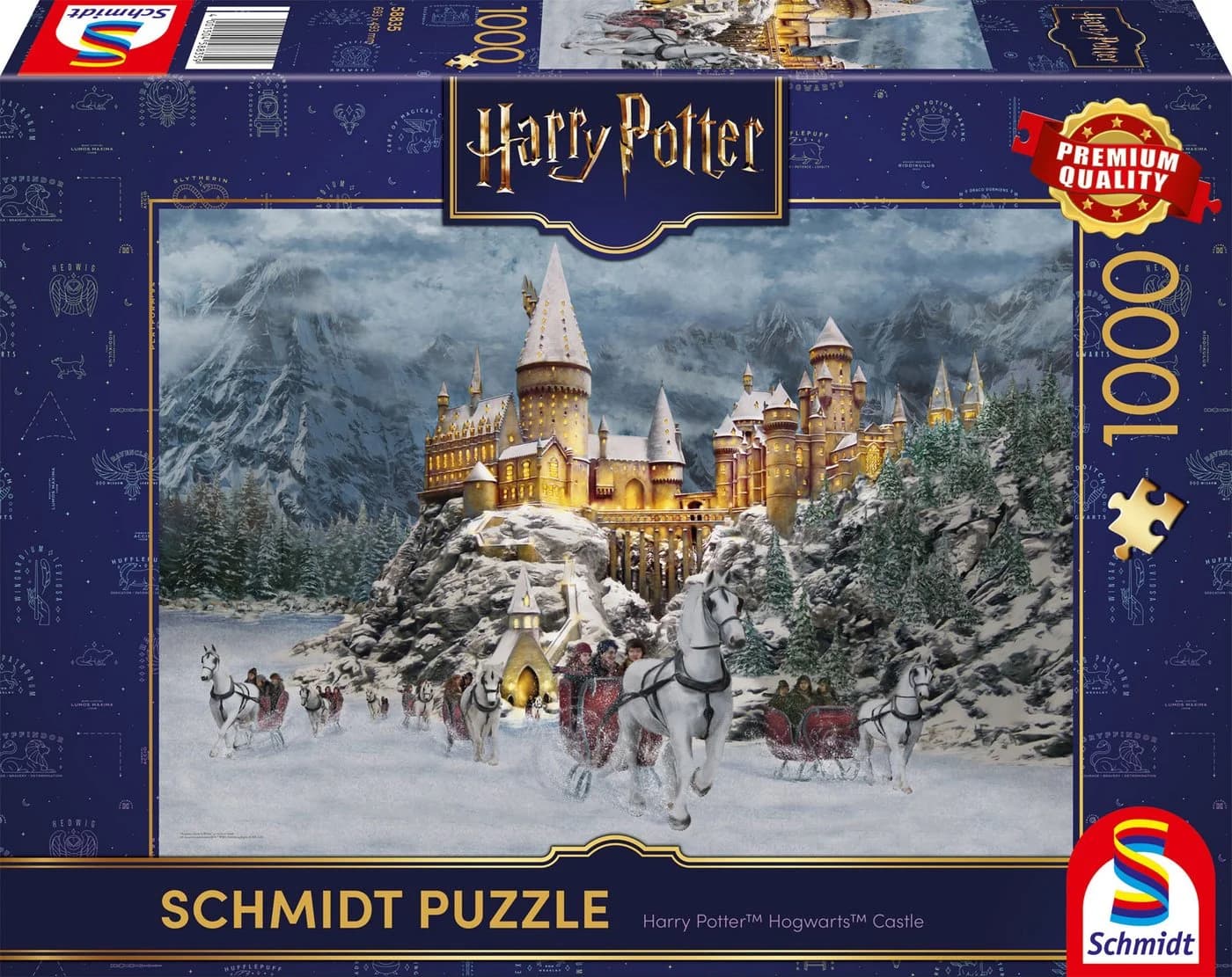 Schmidt Spiele Puzzle Thomas Kinkade Harry Potter Hogwarts Castle 1000 Teile - Bild 2
