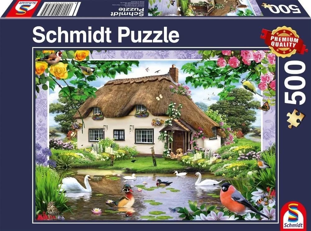 Schmidt Spiele Puzzle Romantisches Landhaus 500 Teile Premium - Bild 2