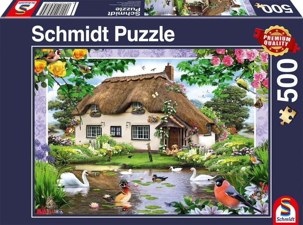 Schmidt Spiele Puzzle Romantisches Landhaus 500 Teile Premium - Bild 3