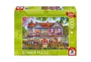 Schmidt Spiele Puzzle 1000 Teile Haus im Frühling Bild 4