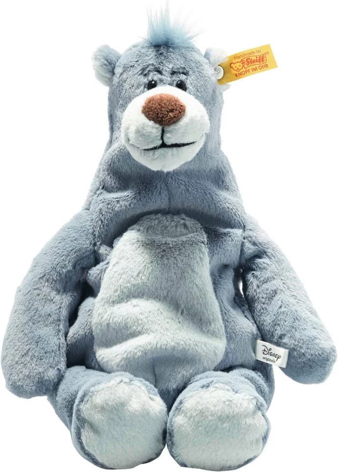 Steiff Kuscheltier Disney Originals Balu 31 cm Blau Grau - Bild 2