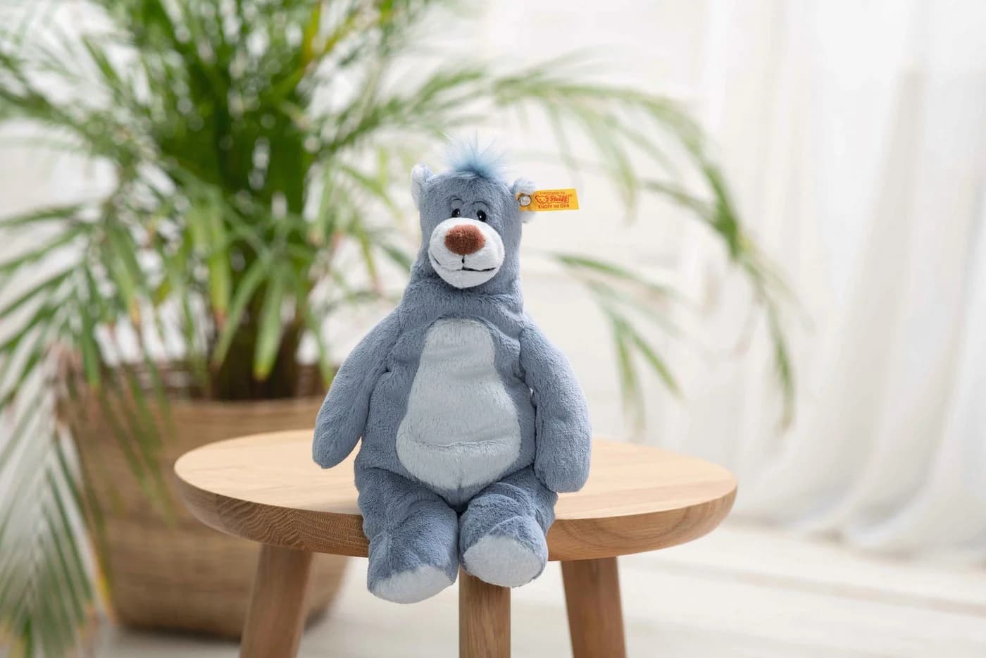 Steiff Kuscheltier Disney Originals Balu 31 cm Blau Grau - Bild 3