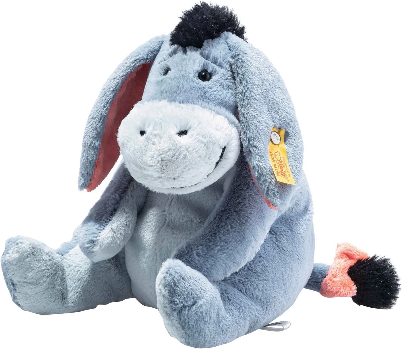 Steiff Plüschfigur Disney I-Aah Grau-Blau Weiß