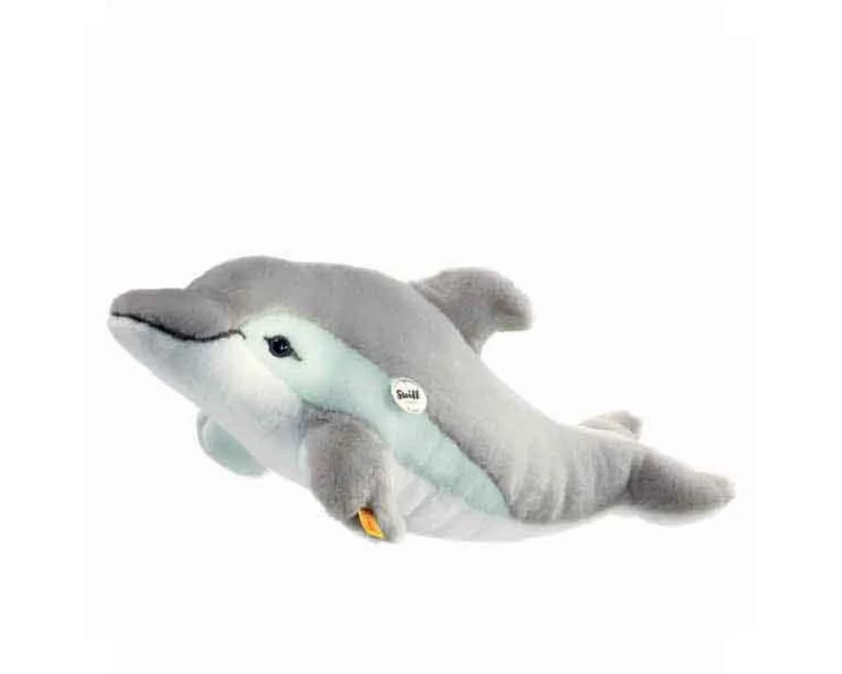 Steiff Kuscheltier Wildtiere Cappy Delphin Grau/Weiß 35 cm