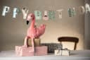 Steiff Kuscheltier Soft Cuddly Friends Jill Flamingo Rosa Bild 3