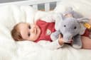Steiff Elefant Elna 28 cm Kuscheltier Hellgrau Plüsch Bild 1