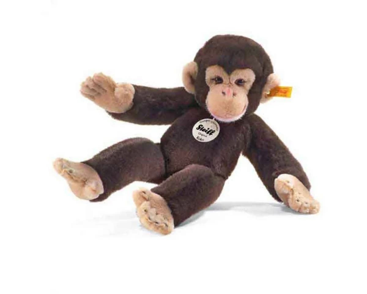 Steiff Kuscheltier Schimpanse 35 cm braun