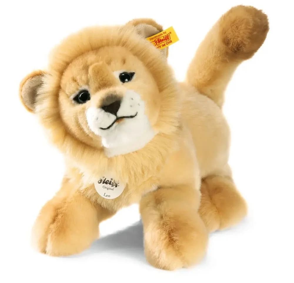 Steiff Leo Baby Schlenker Löwe blond 28 cm Kuscheltier