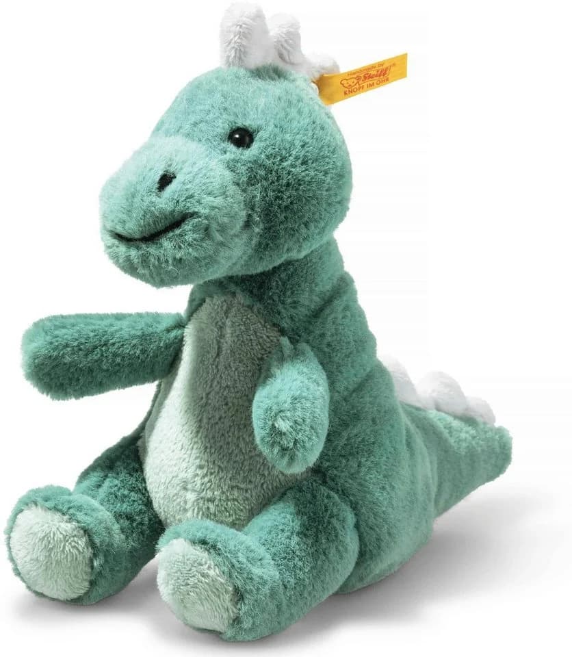 Steiff Kuscheltier Soft Cuddly Friends Joshi Baby T-Rex Hellgrün