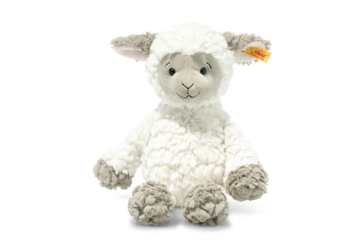 Steiff Lamm Lita 30 cm Weiß-Braun-Grau Plüsch Kuscheltier - Bild 3