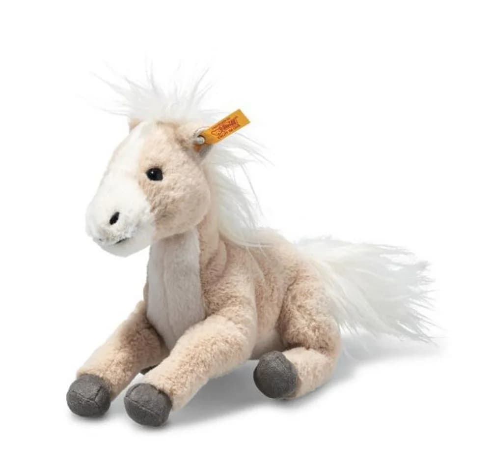 Steiff Kuscheltier Soft Cuddly Friends Gola Schlenker-Pferd Beige/Weiß
