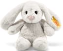 Steiff Kuscheltier Hase Hoppie 18 cm Grau Soft Cuddly Friends Bild 2