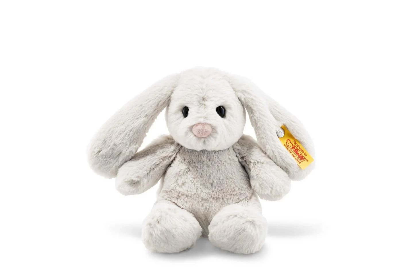 Steiff Kuscheltier Hase Hoppie 18 cm Grau Soft Cuddly Friends - Bild 3