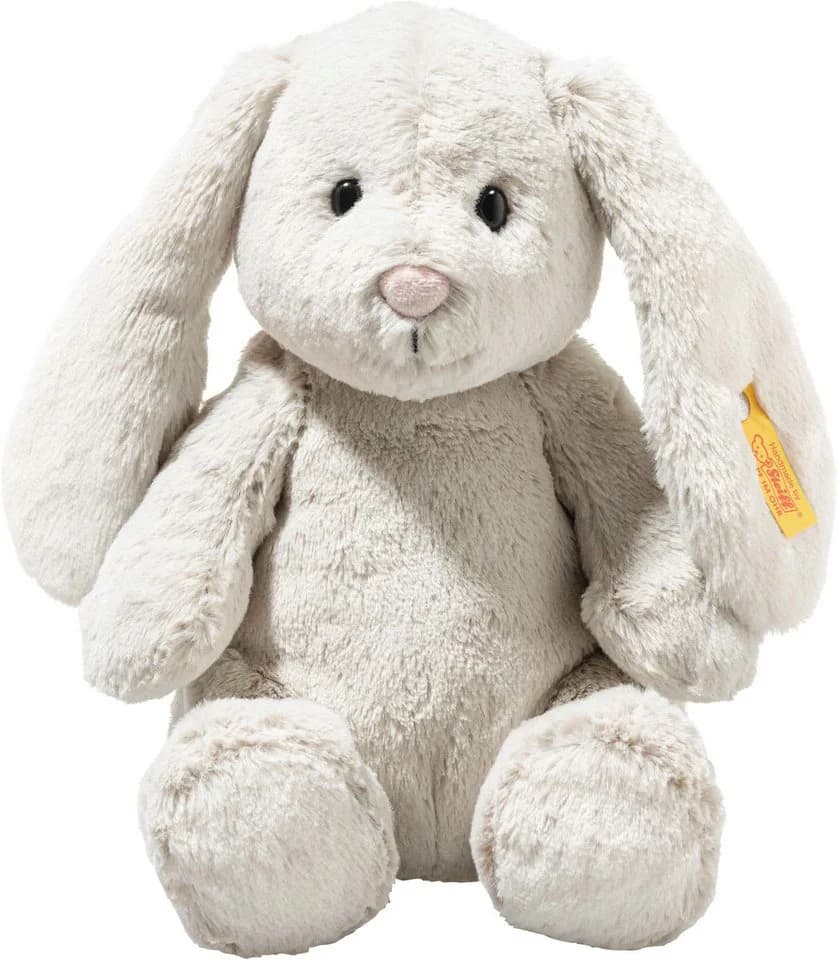Steiff Nachtlicht Hoppie Hase 28 cm hellgrau mit warmweißem Licht - Bild 2