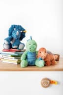 Steiff Kuscheltier Dixi Triceratops Petrol 28 cm Bild 1
