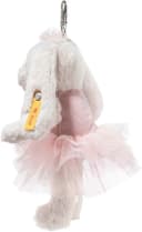 Steiff Kuscheltier Friends Anhänger Hoppie Ballethase Grau/Rosa Ballett Bild 1