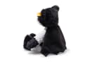 Steiff Teddybär Batman 29 cm Schwarz/Grau/Gelb Plüsch Bild 1