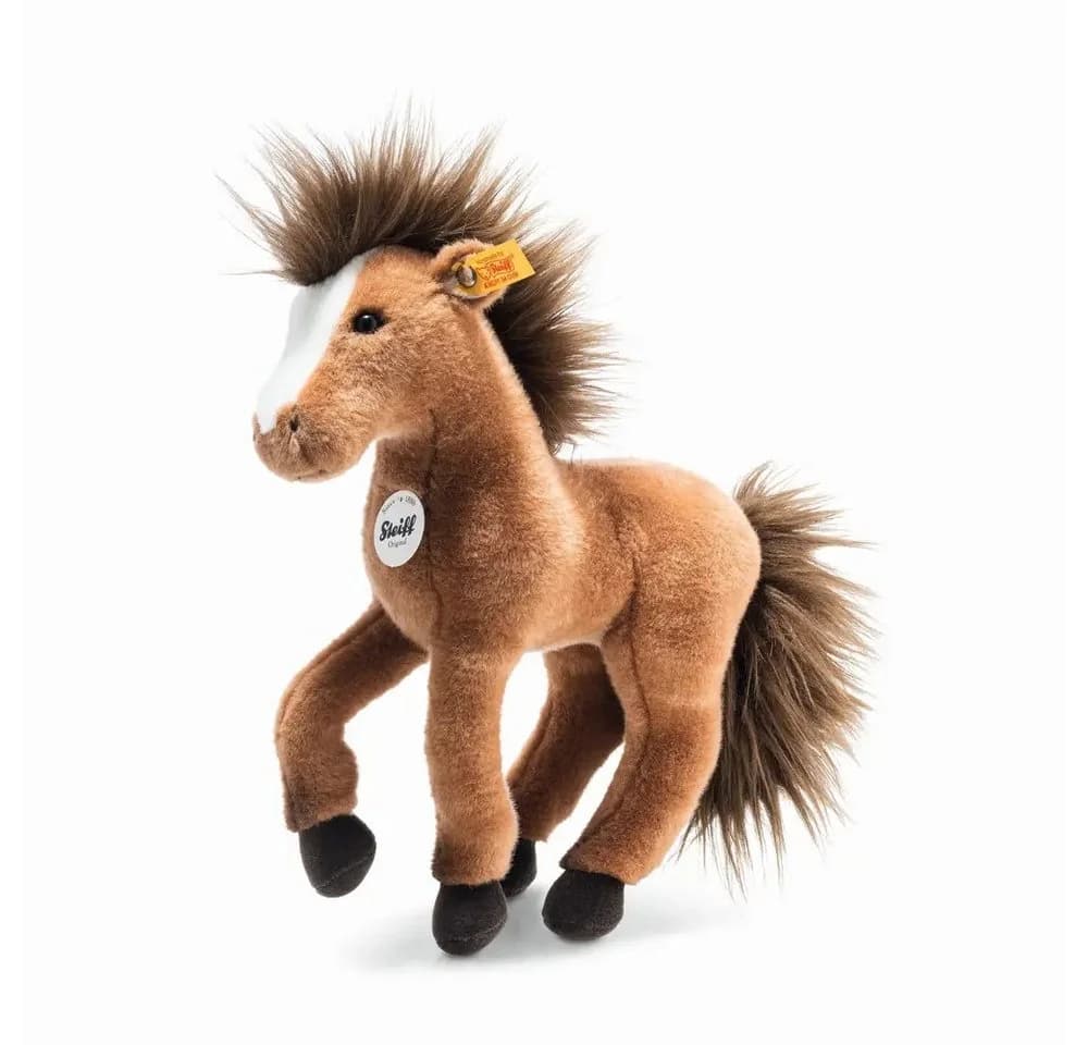 Steiff Chayenne Pferd 28 cm Braun Plüsch Kuscheltier