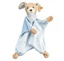 Steiff Schmusetuch Hund 30 cm Beige-Blau Plüsch Bild 2