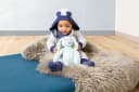Steiff Soft Cuddly Friends Hoppie Hase 26 cm Hellblau Bild 1
