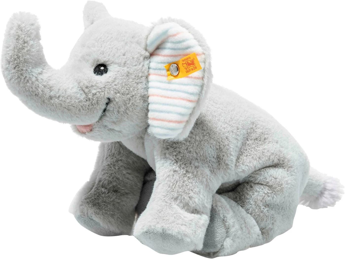 Steiff Kuscheltier Floppy Trampili Elefant 20 cm Grau Plüsch