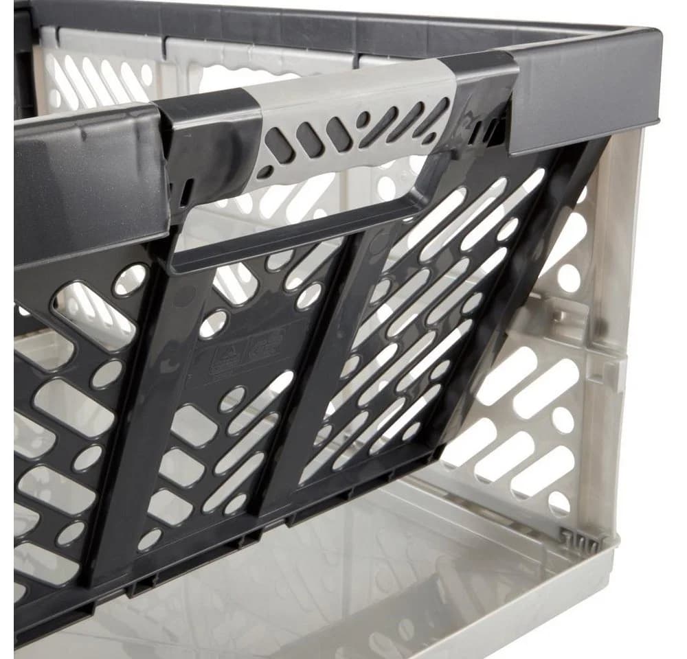 keeeper Klappbox ben mit Soft-Touch-Griffen Grau/Silber