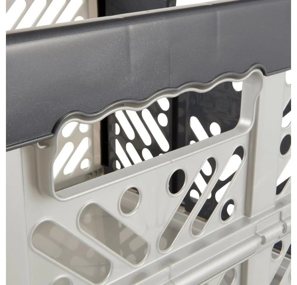 keeeper Klappbox ben mit Soft-Touch-Griffen Grau/Silber - Bild 4