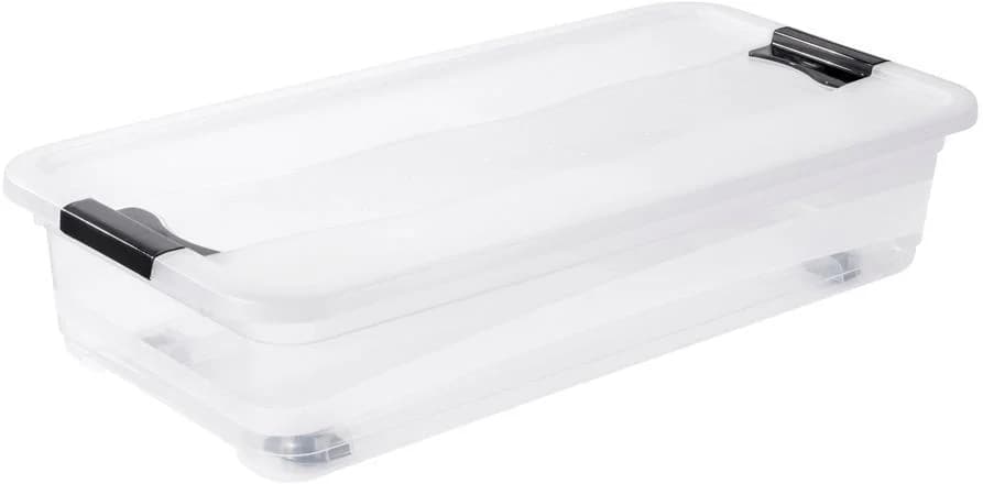 Keeeper Organizer konrad Transparent mit Rollen und Deckel