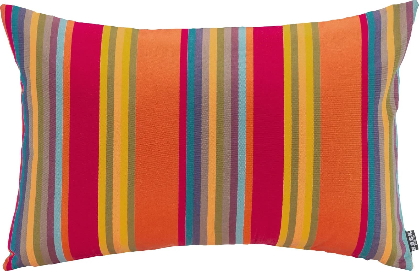 Dekokissen Yucatan Orange H.O.C.K. Gestreift