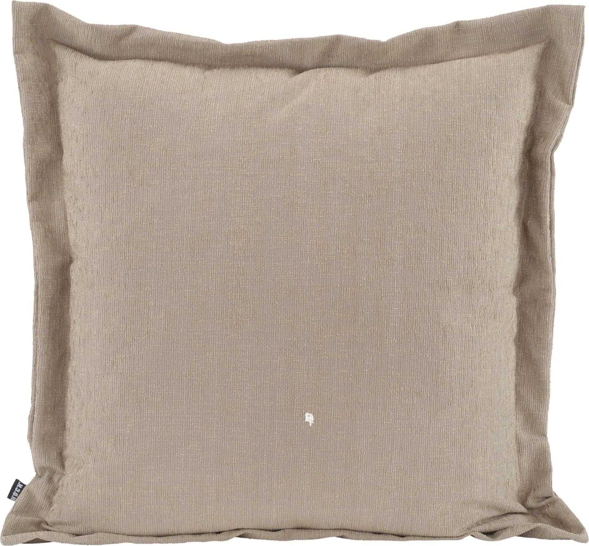 H.O.C.K. Dekokissen Addicted Beige mit Stehsaum