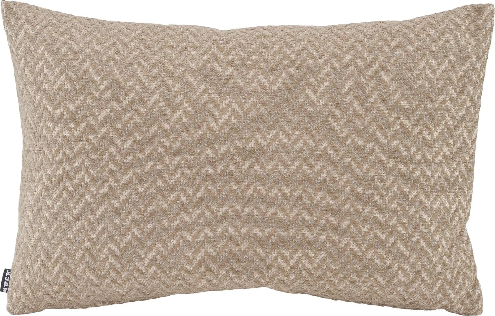 H.O.C.K. Zircono Dekokissen Beige Ethno-Zick-Zack