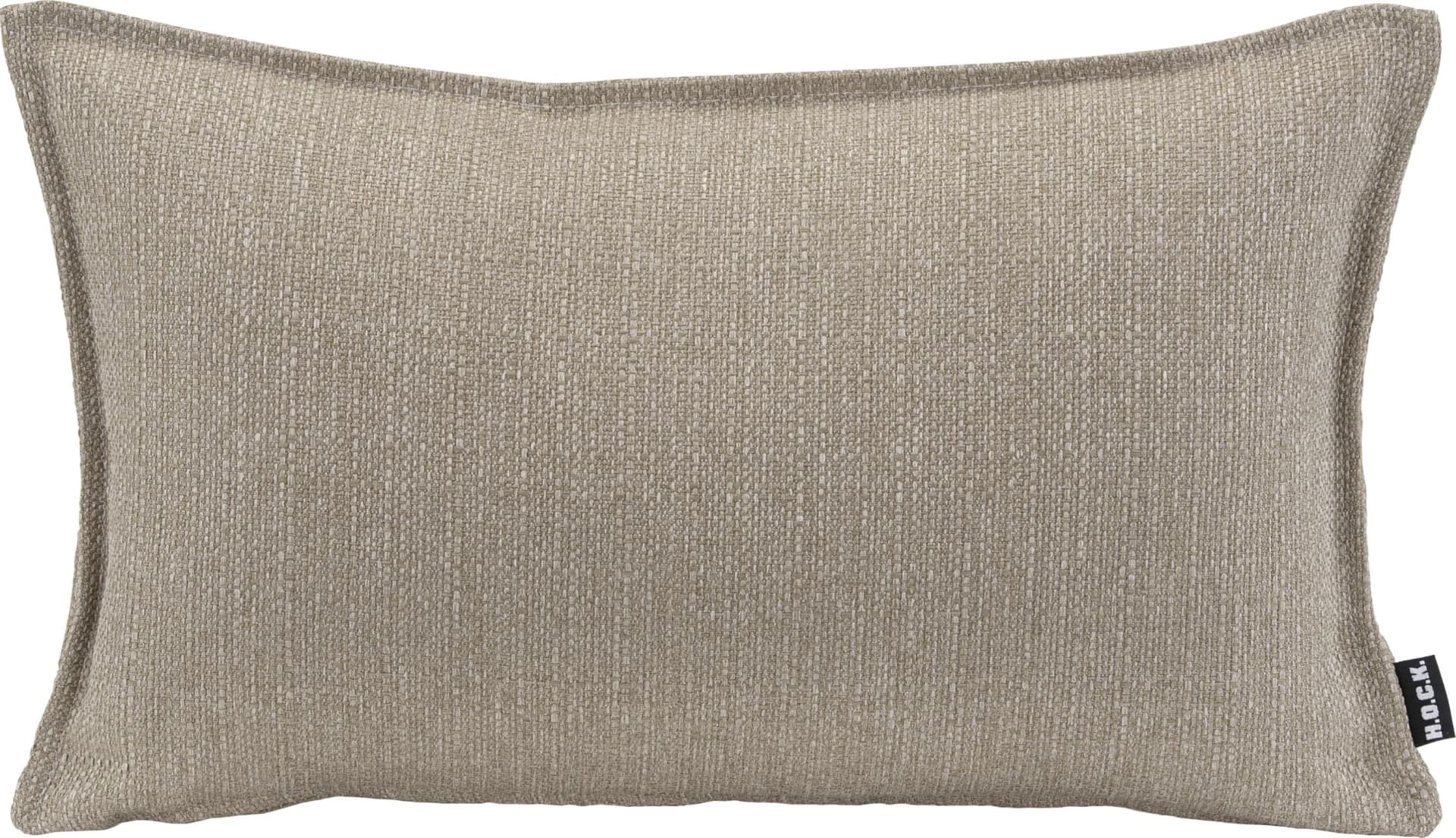 H.O.C.K. Dekokissen Mali Grau Taupe 50x30cm Polyester - Bild 4