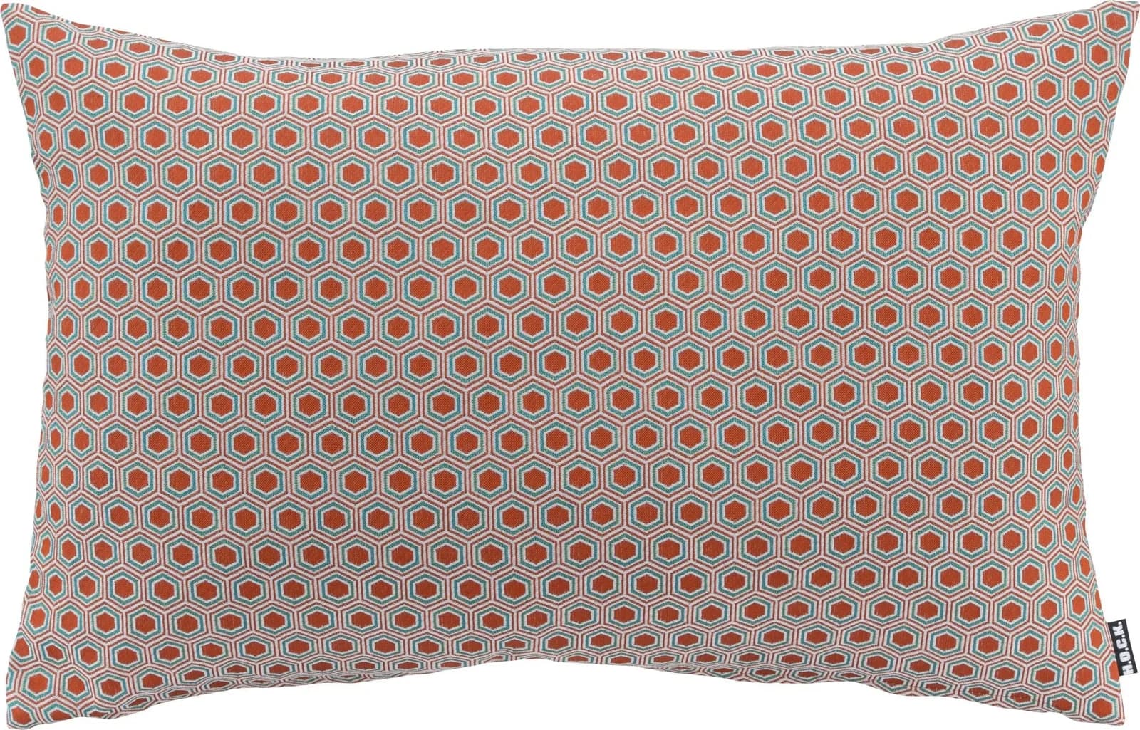 H.O.C.K. Dekokissen Kappi Bunt Sechseck-Muster Polyester