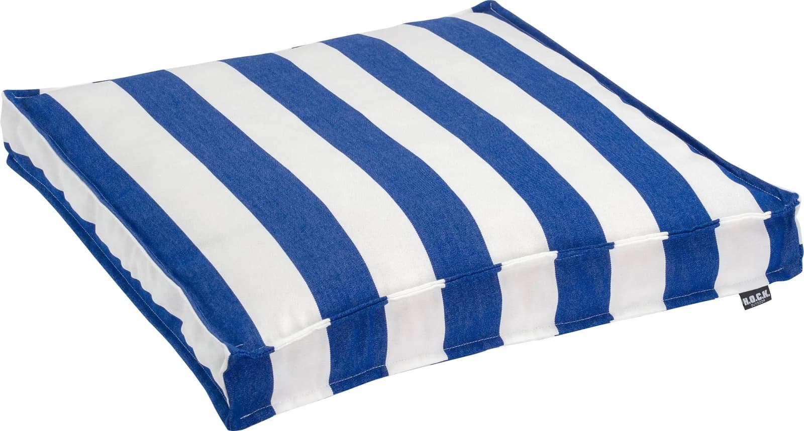 H.O.C.K. Sitzkissen Classic Streifen blau 50x50 cm