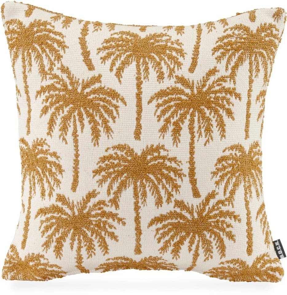 H.O.C.K. Dekokissen Vamosa Palms Gelb Palmen Outdoor - Bild 2