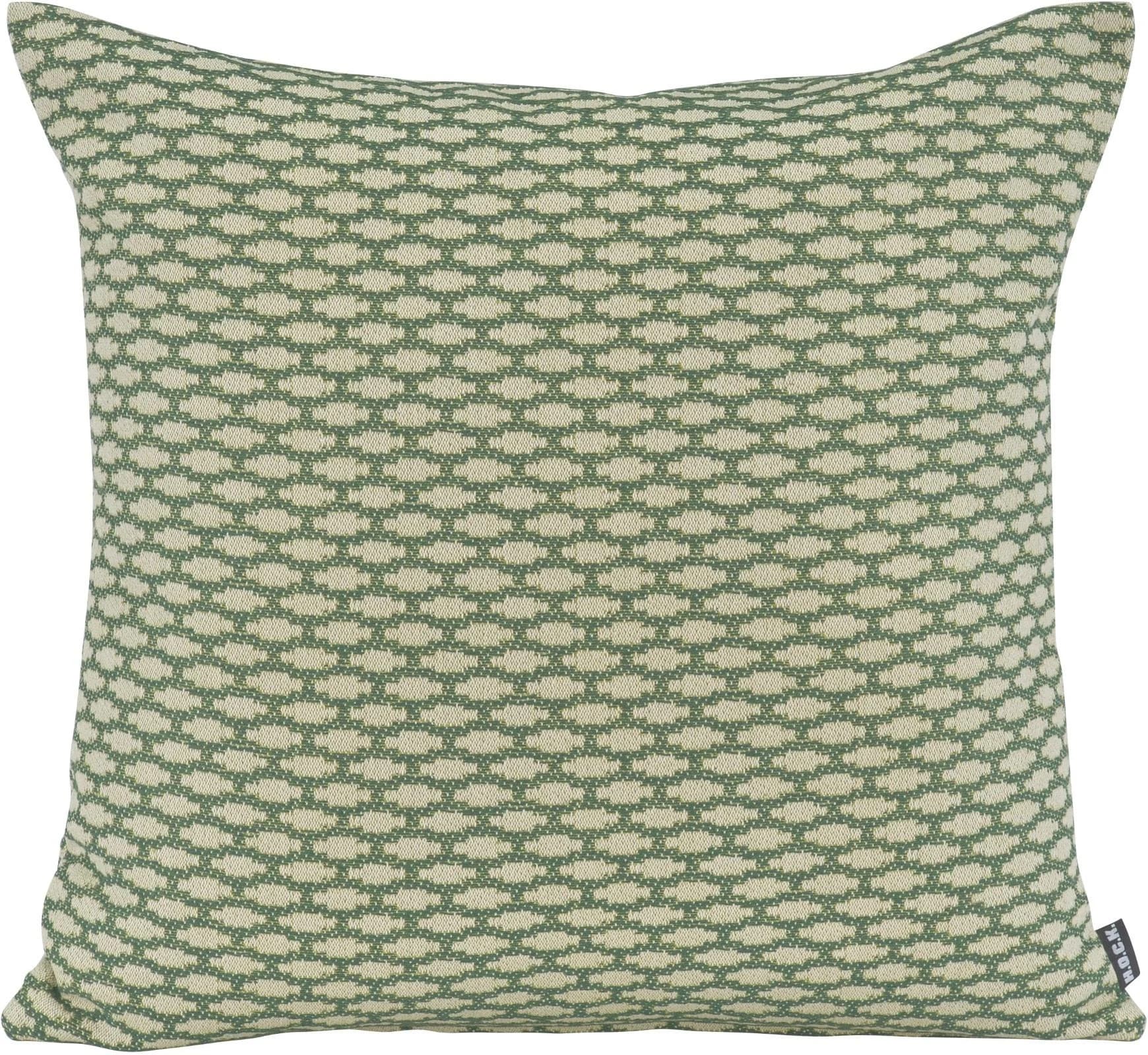 Dekokissen H.O.C.K. Nalou Grün/Beige Geometrisches Muster - Bild 5