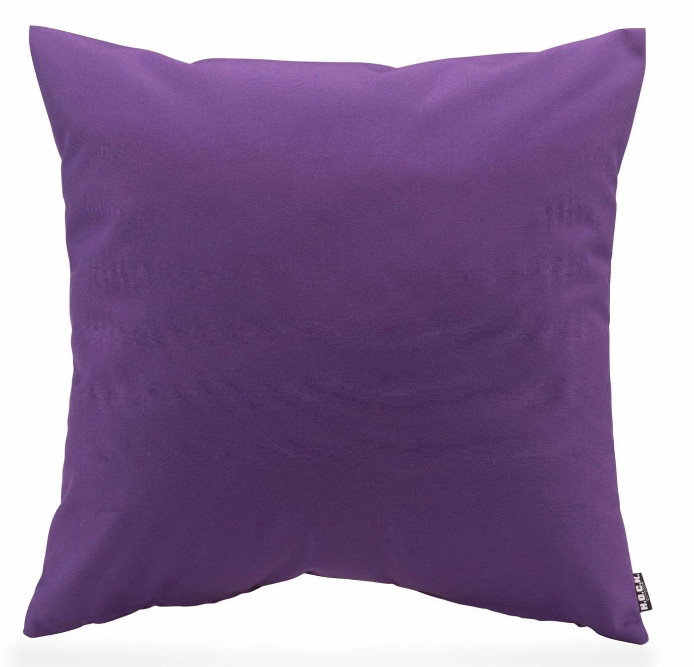 HOCK Classic Uni Dekokissen Lila 50x50 cm - Bild 2
