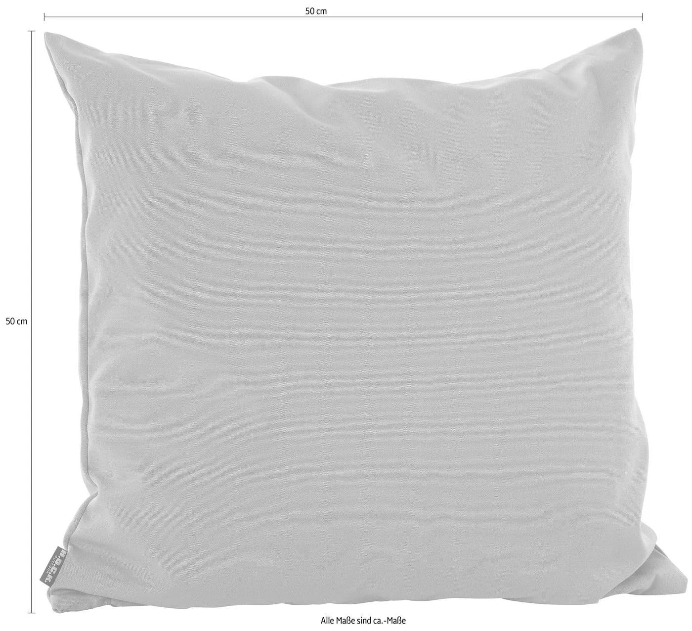 HOCK Classic Uni Dekokissen Lila 50x50 cm - Bild 4