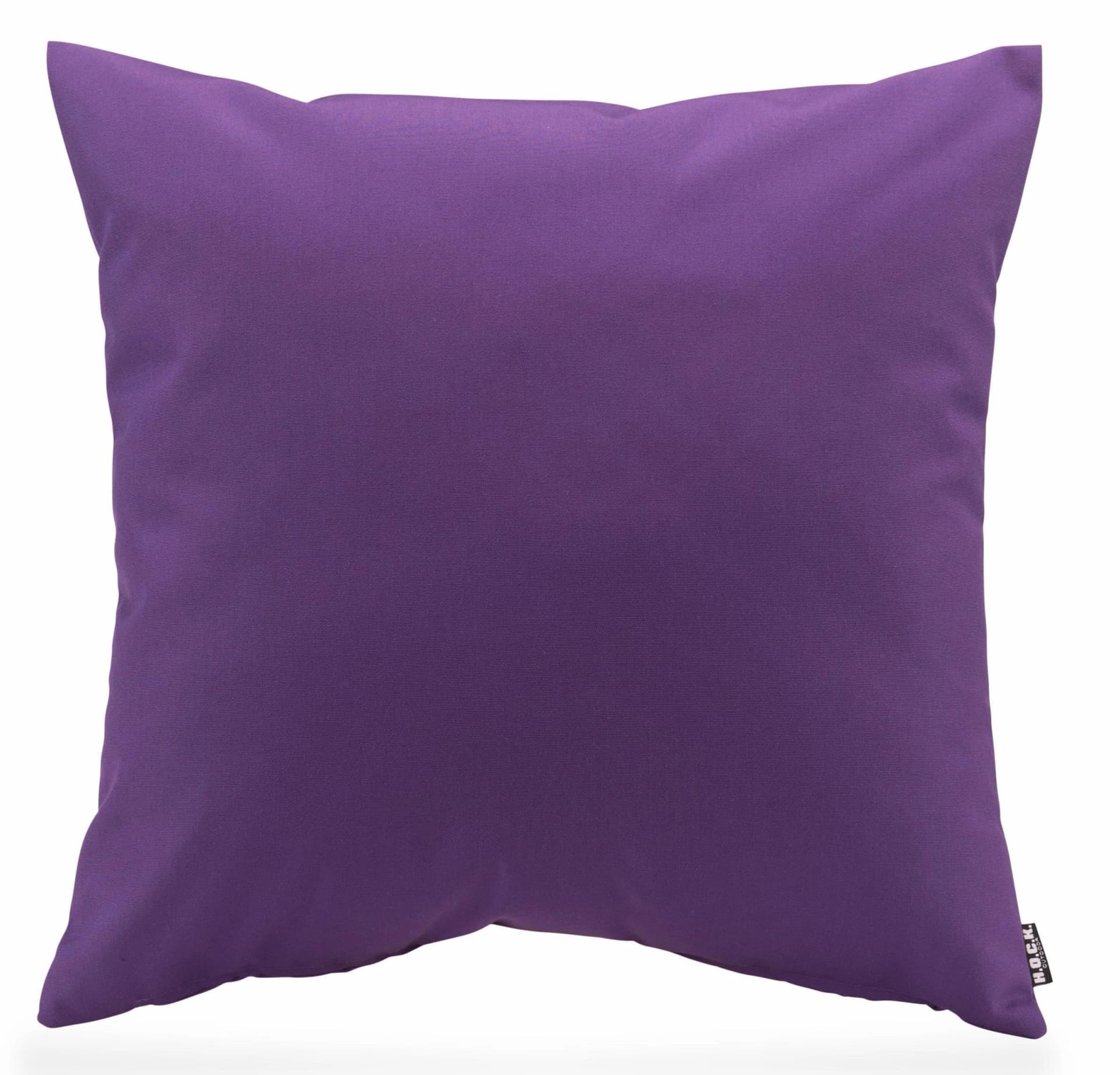 HOCK Classic Uni Dekokissen Lila 50x50 cm - Bild 5