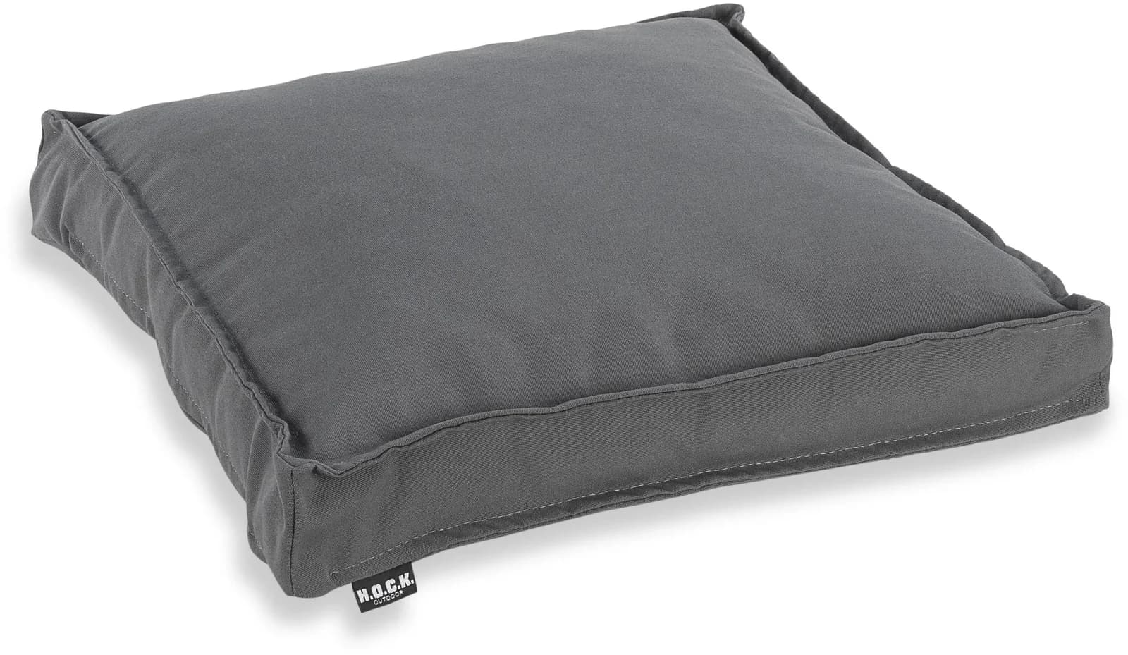 H.O.C.K. Stuhlkissen Classic Uni Outdoor Grau 50x50 cm