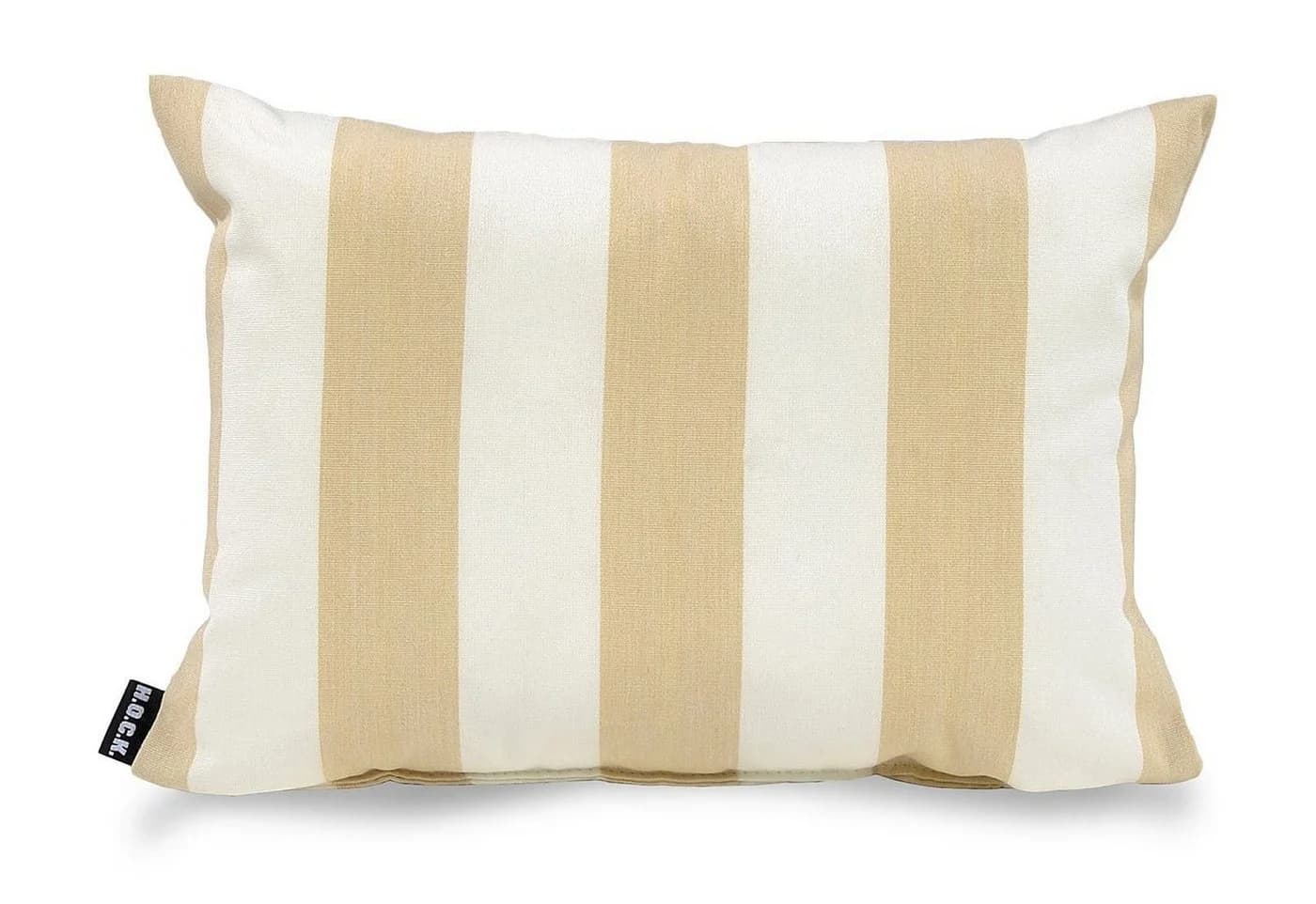 H.O.C.K. Classic Streifen Outdoor Dekokissen Beige Gestreift