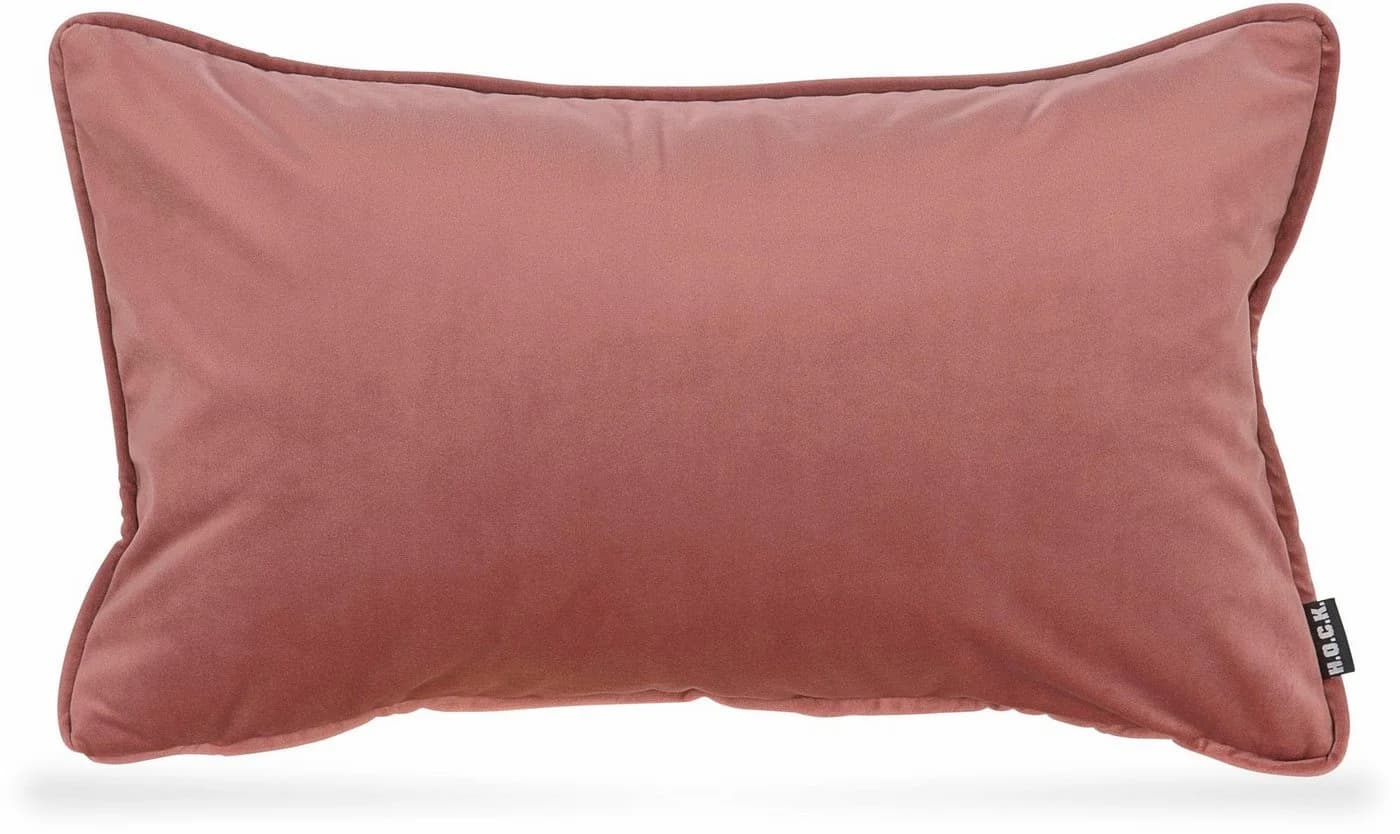 H.O.C.K. Dekokissen Nobile Samt Rosa Polyester - Bild 2