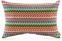 H.O.C.K. Dekokissen Sila Bunt Boho-Style Zick-Zack-Muster Bild 2