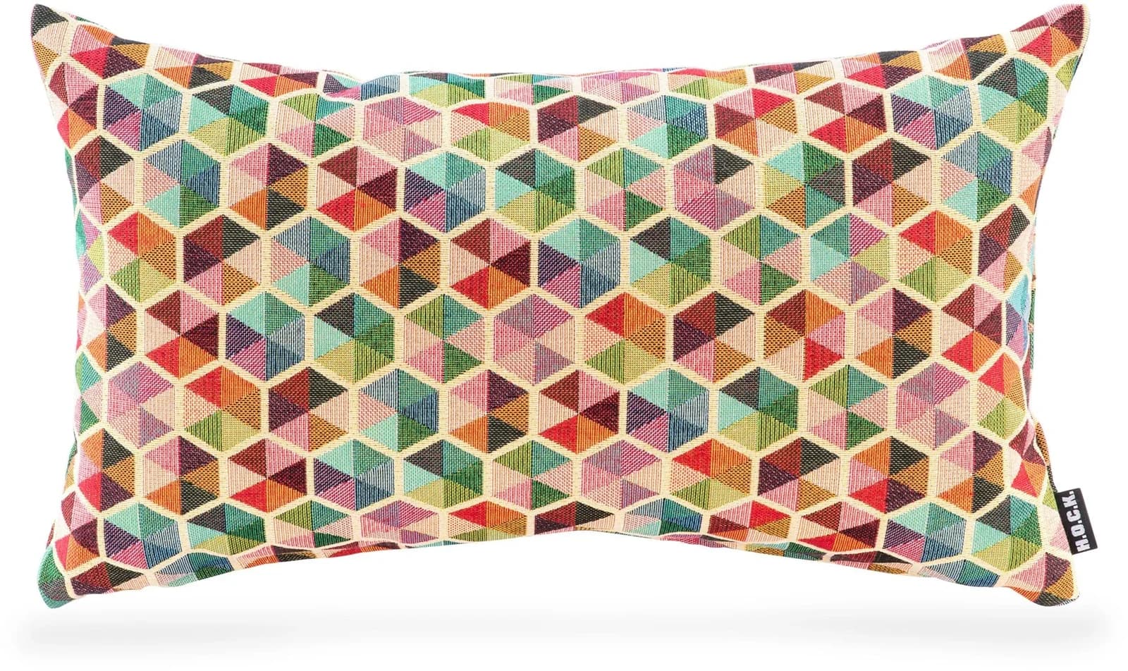 Dekokissen H.O.C.K. Akasma Bunt Baumwolle Polyester