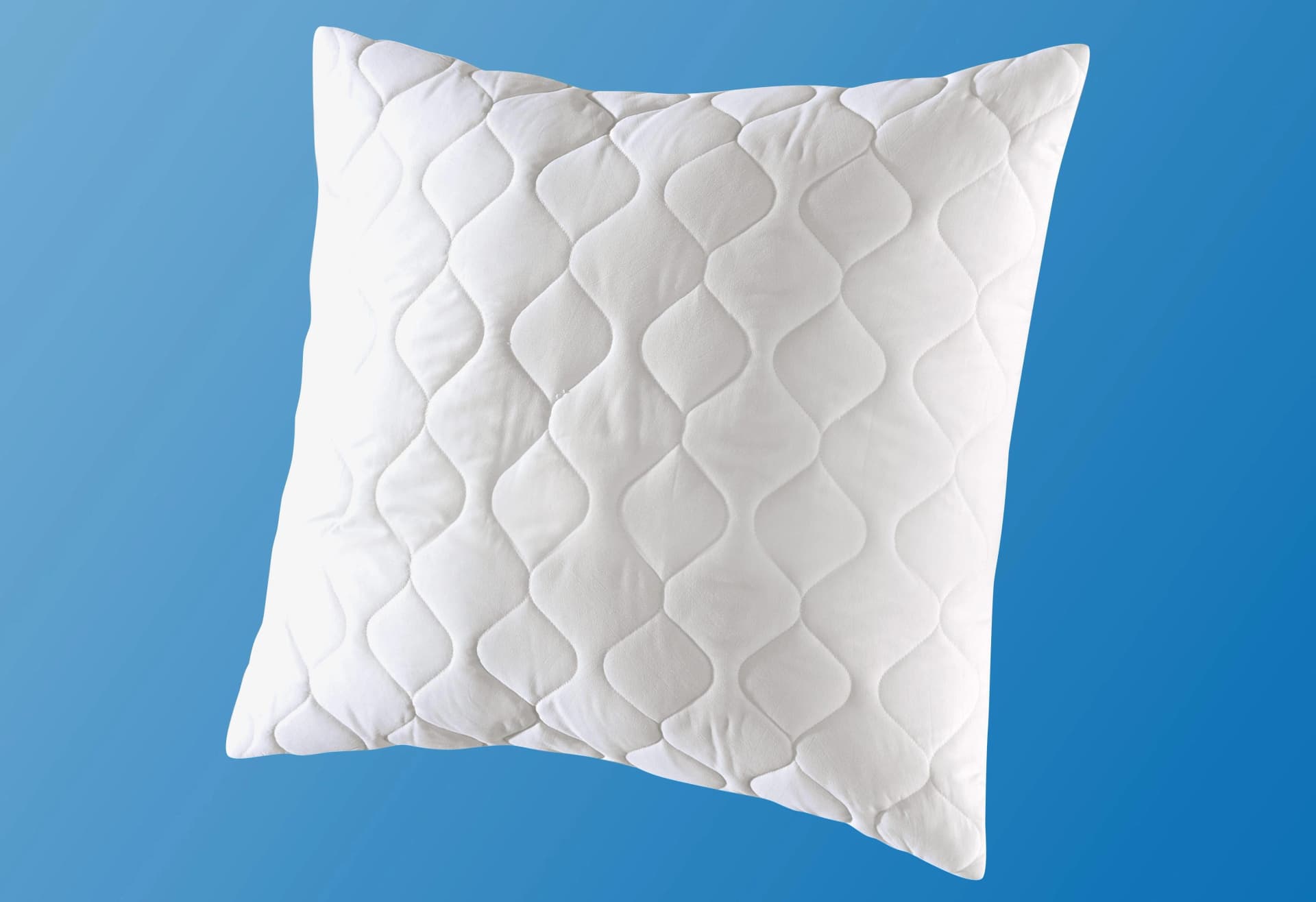 KBT BETTWAREN Greenfirst Microfaserkissen Weiß 80x80 cm Milbenschutz