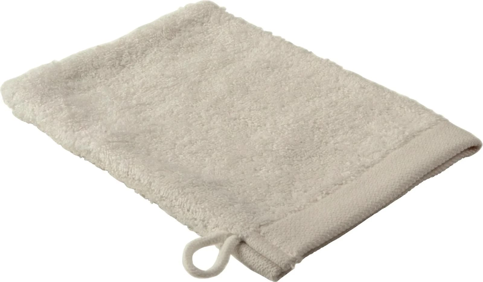 Gold-Line Waschhandschuh Set 3-tlg. Natur Baumwolle Walkfrottee