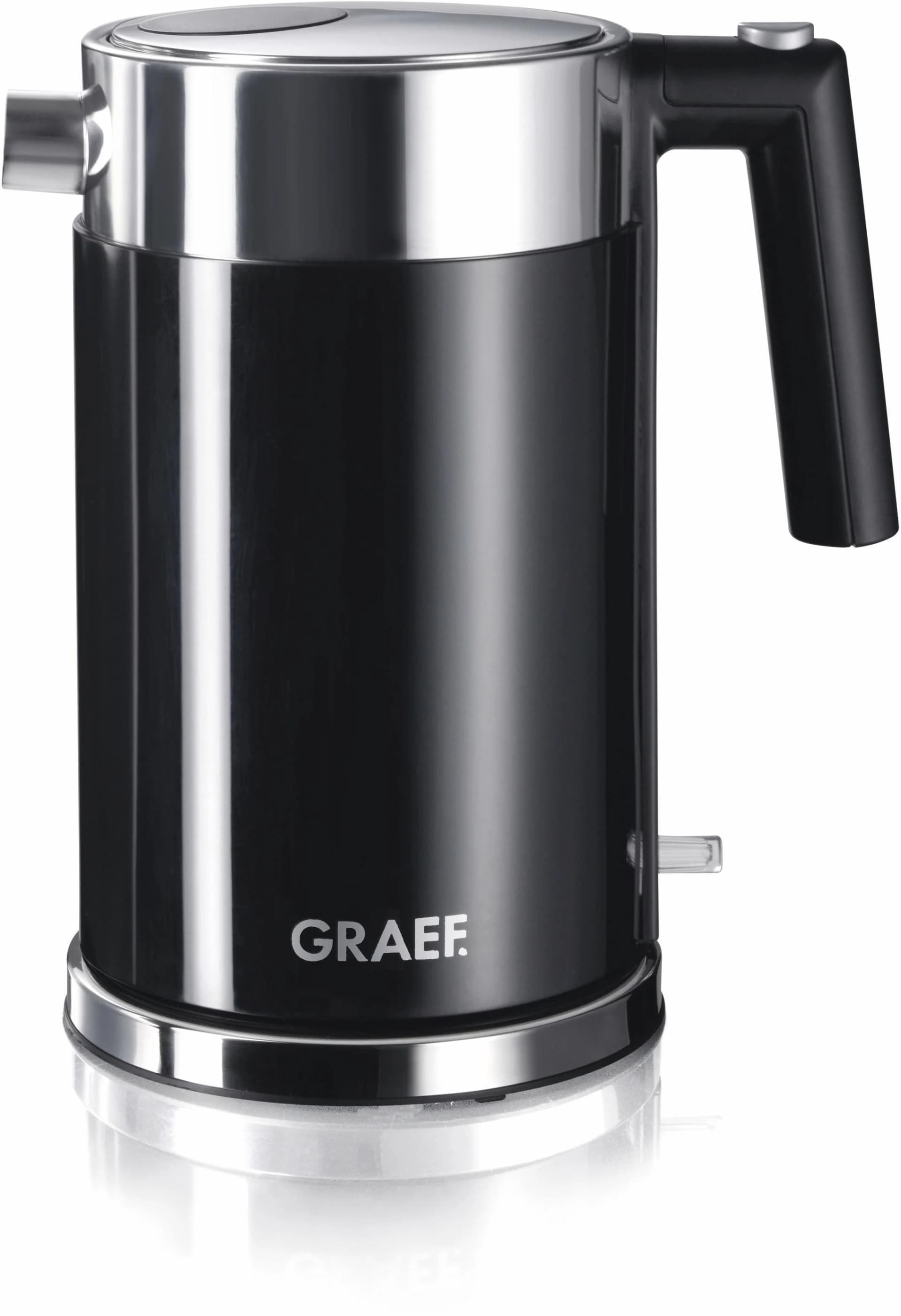 GRAEF Wasserkocher WK 62 Schwarz Edelstahl